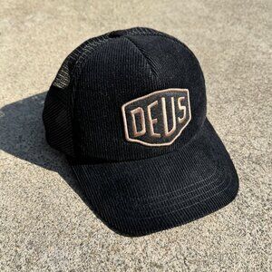 Deus Ex Machina Logo Trucker Hat